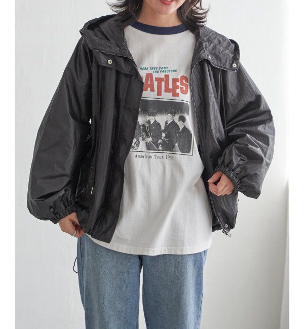 VENCE share style「パールタフタマウンテンパーカー」|ブルゾン・スタジャン|