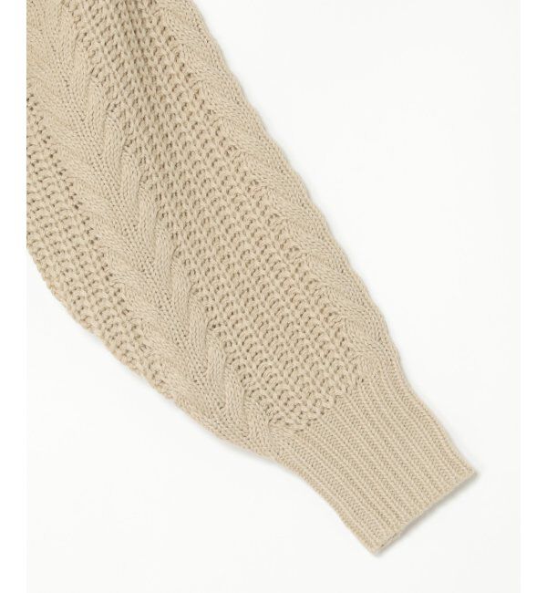 VENCE share style「ケーブルショートカーディガン」|カーディガン|