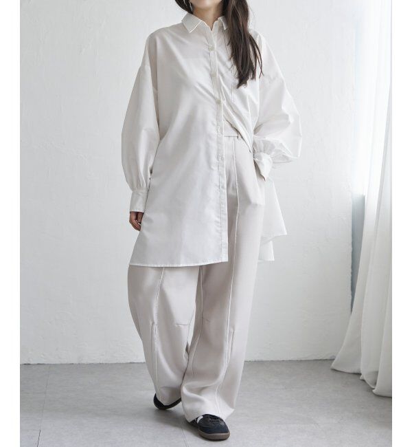 VENCE share style「シャツワンピース」|ワンピース|