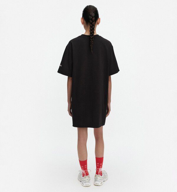 Marimekko「Rastit Musta Tamma Placement ワンピース」|ワンピース|