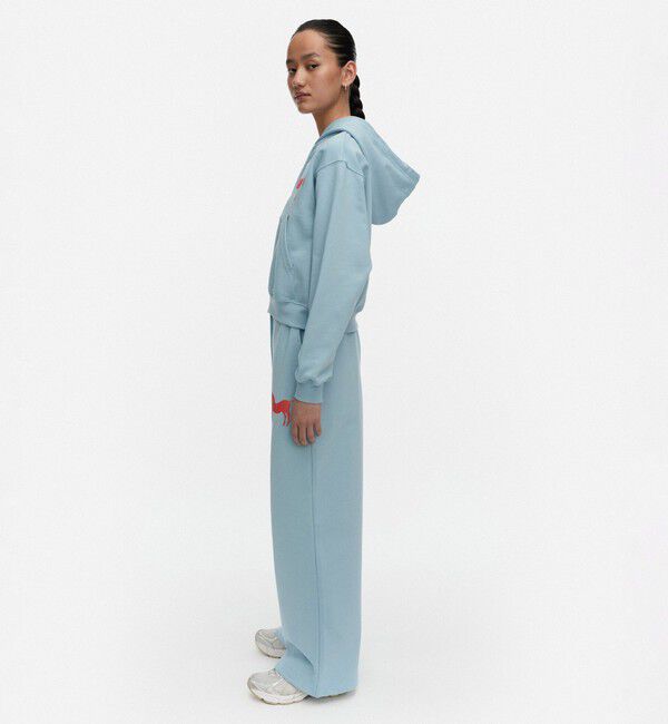 Marimekko「Joggi Musta Tamma Placement フーディー」|シャツ・ブラウス|