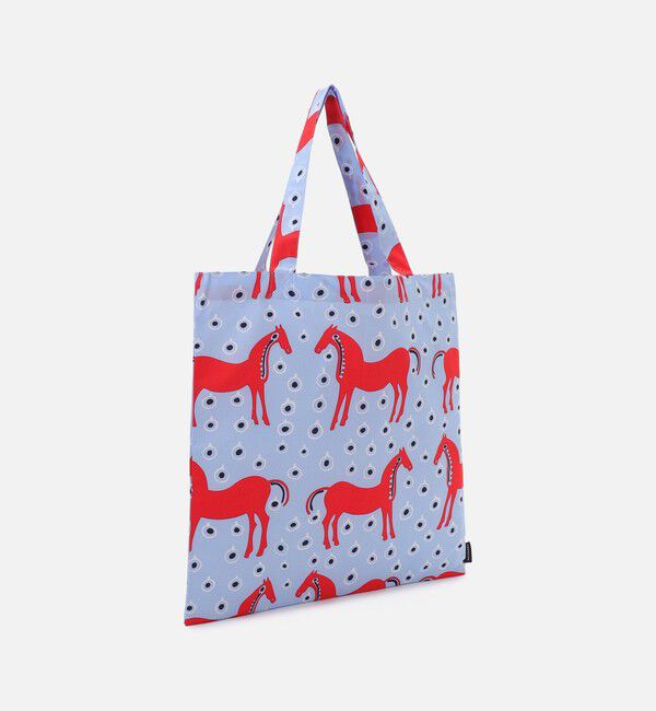 Marimekko「Musta Tamma トートバッグ 44&times;43cm」|トートバッグ|