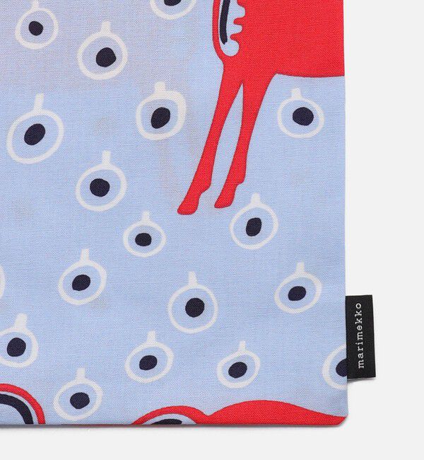 Marimekko「Musta Tamma トートバッグ 44&times;43cm」|トートバッグ|