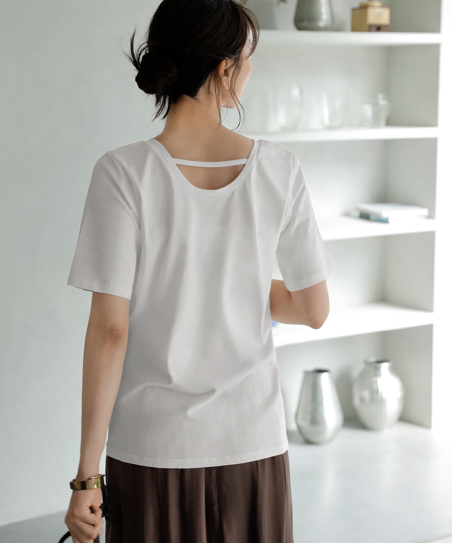 STYLE DELI「首元デザインカットソートップス」|Tシャツ・カットソー|