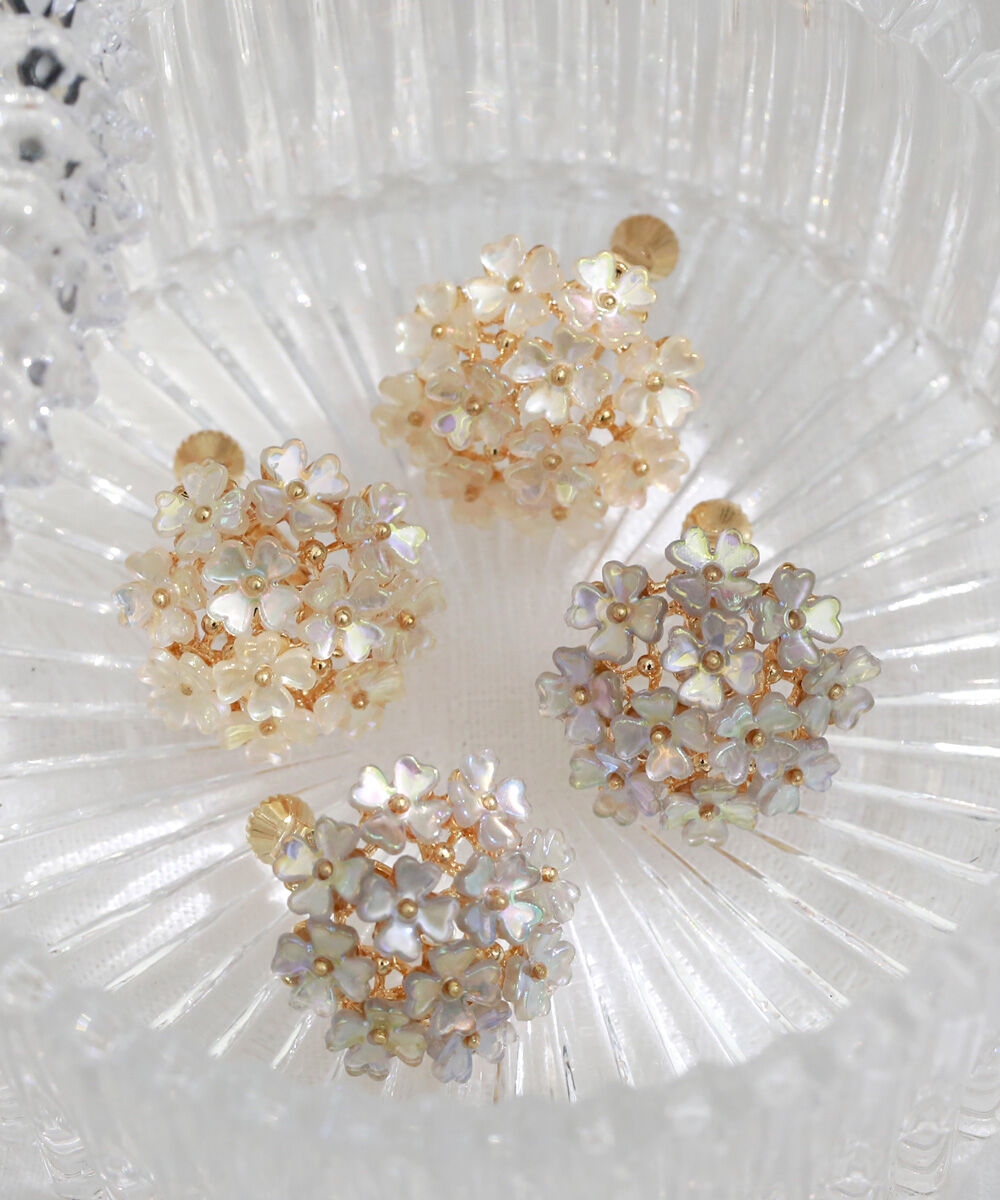 colleca la「フラワードームイヤリング」|イヤリング|