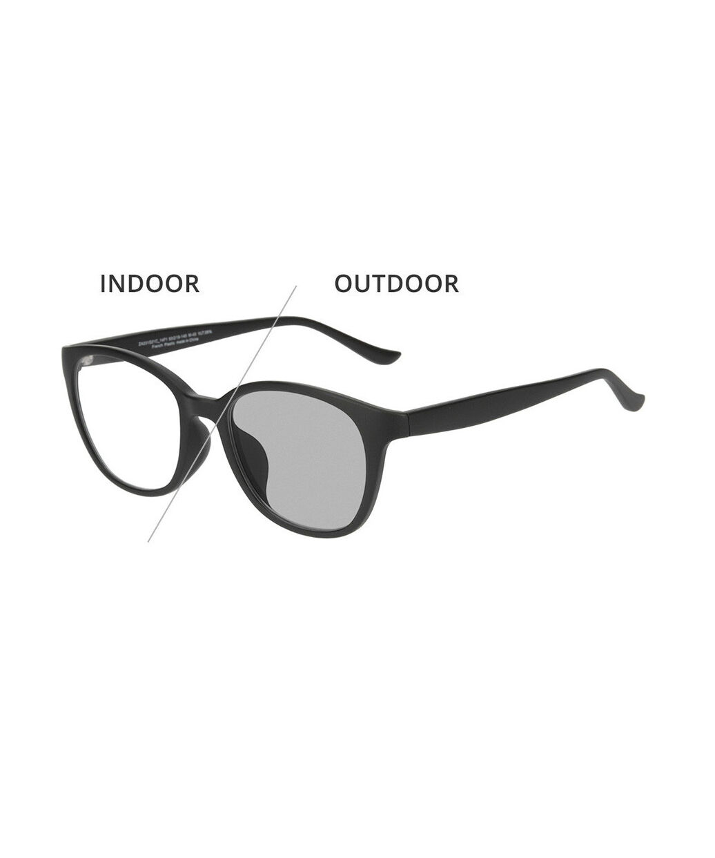  「【WEB限定】ウェリントン型 調光 サングラス レンズの色が変わるサングラス｜Zoff」|サングラス|