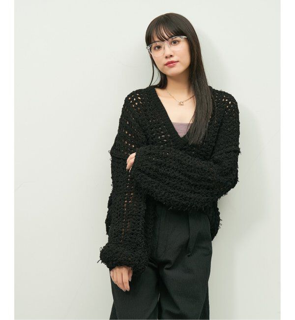  「Zoff｜emiri ボストン型 メガネ |辺見えみり 軽量 黒縁フレーム レンズ交換券付」|メガネ|