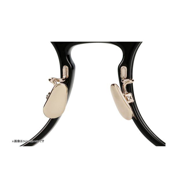  「Zoff｜emiri ボストン型 メガネ |辺見えみり 軽量 黒縁フレーム レンズ交換券付」|メガネ|