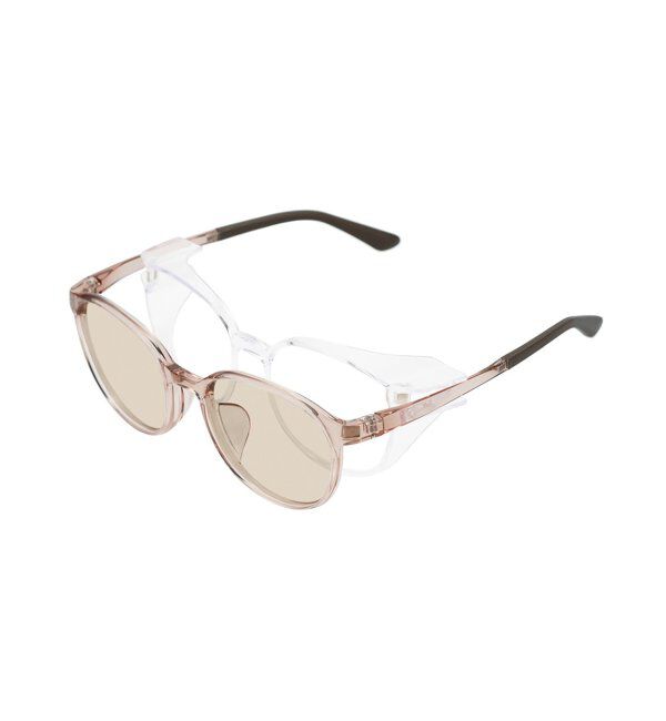  「ボストン型 花粉・飛沫対策 サングラス  (Zoff PROTECT 2WAY)  花粉メガネ メガネ 紫外線防止 UVカット」|サングラス|