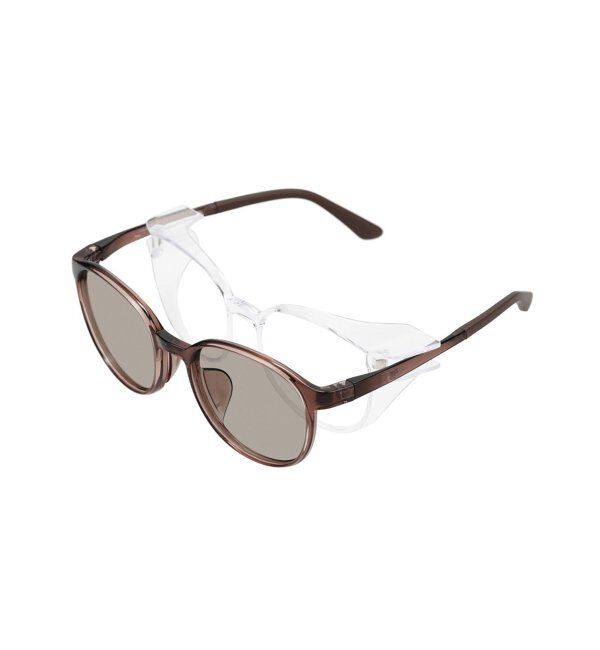  「ボストン型 花粉・飛沫対策 サングラス  (Zoff PROTECT 2WAY)  花粉メガネ メガネ 紫外線防止 UVカット」|サングラス|