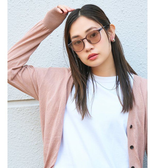  「ボストン型 花粉・飛沫対策 サングラス  (Zoff PROTECT 2WAY)  花粉メガネ メガネ 紫外線防止 UVカット」|サングラス|