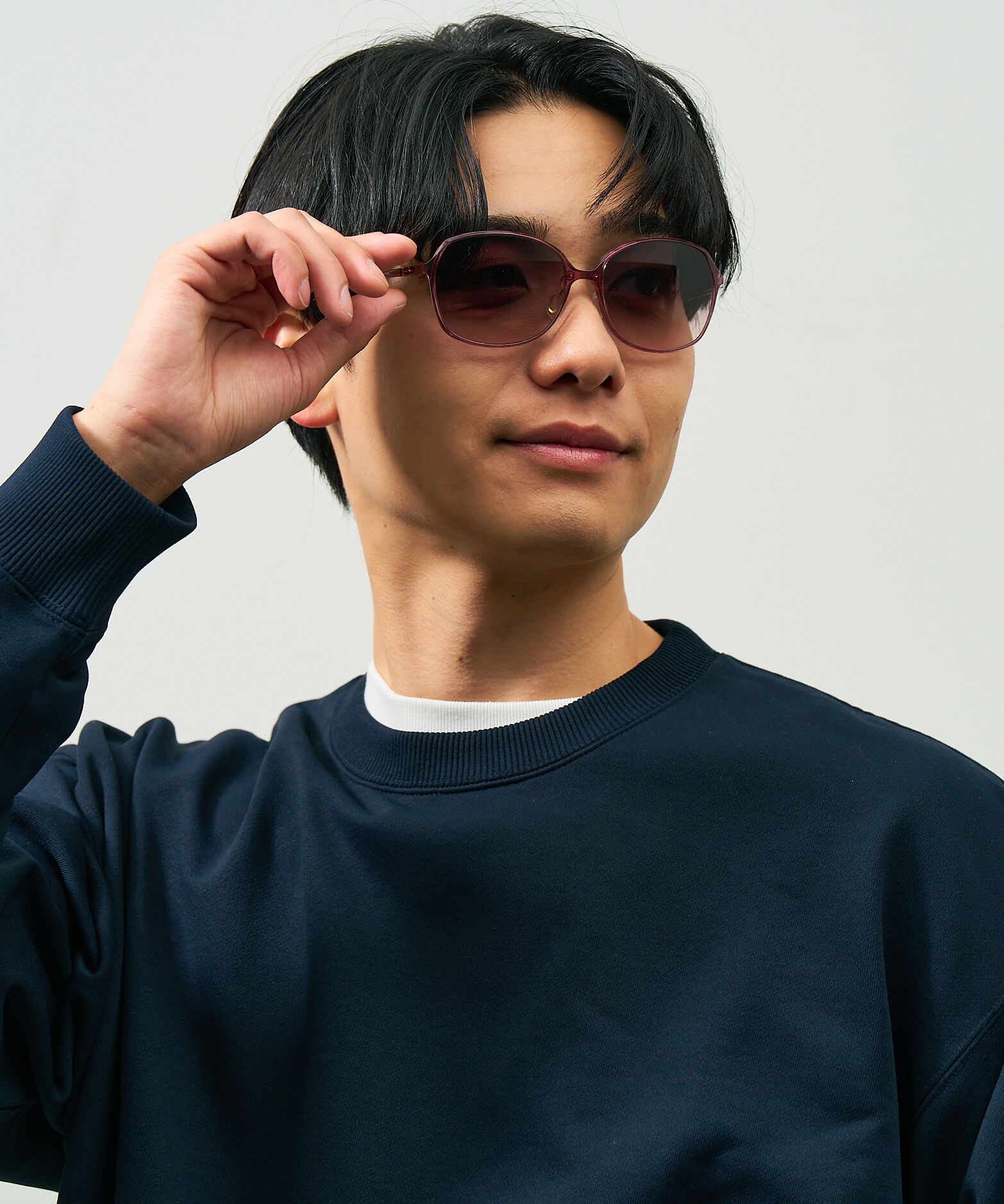  「ウェリントン型 サングラス｜ 大きめ UVカット 軽量 紫外線カット率99.9%以上 Zoff SMART」|サングラス|