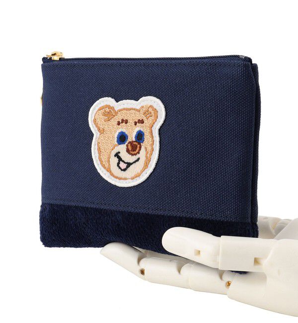 LOVERARY BY FEILER「オールドテディ　ワッペンポーチ　L/OTE-233072」|ポーチ|
