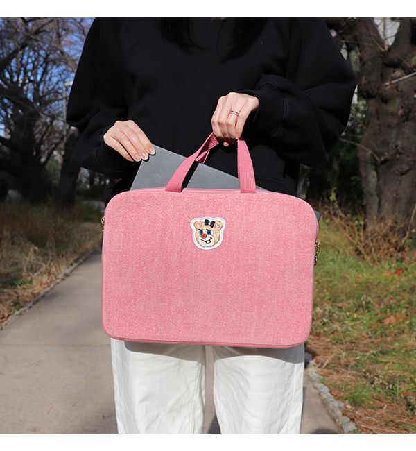 LOVERARY BY FEILER「オールドテディガール　ブリーフケース　L/OTG-243038」|ポーチ|