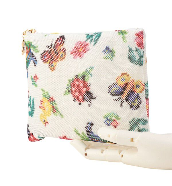 FEILER「ハイジ　メッシュポーチM　HEMP-241334」|ポーチ|