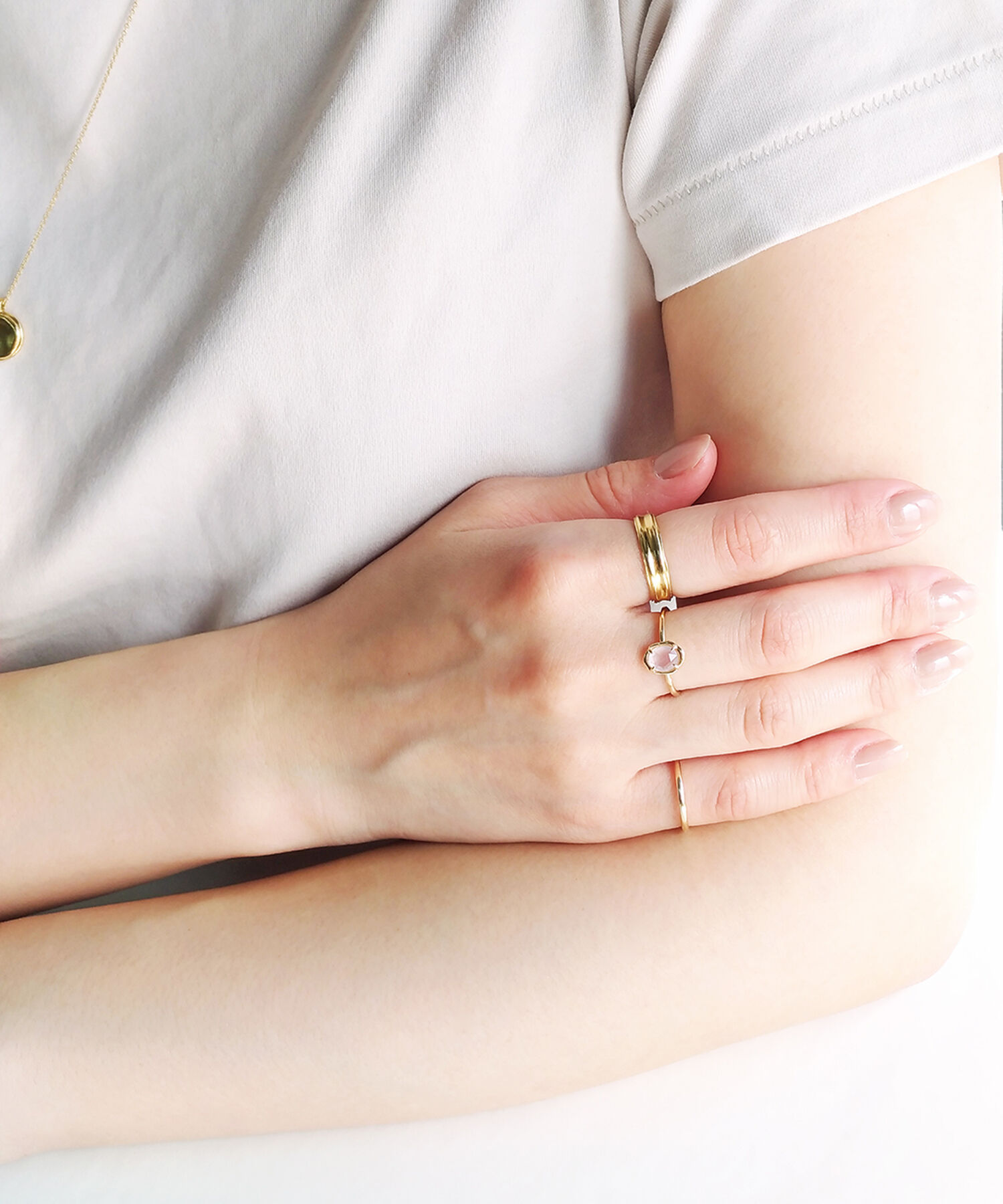  「silver925 ボリュームスムーステクスチャー リング (ニッケルフリー)」|リング|