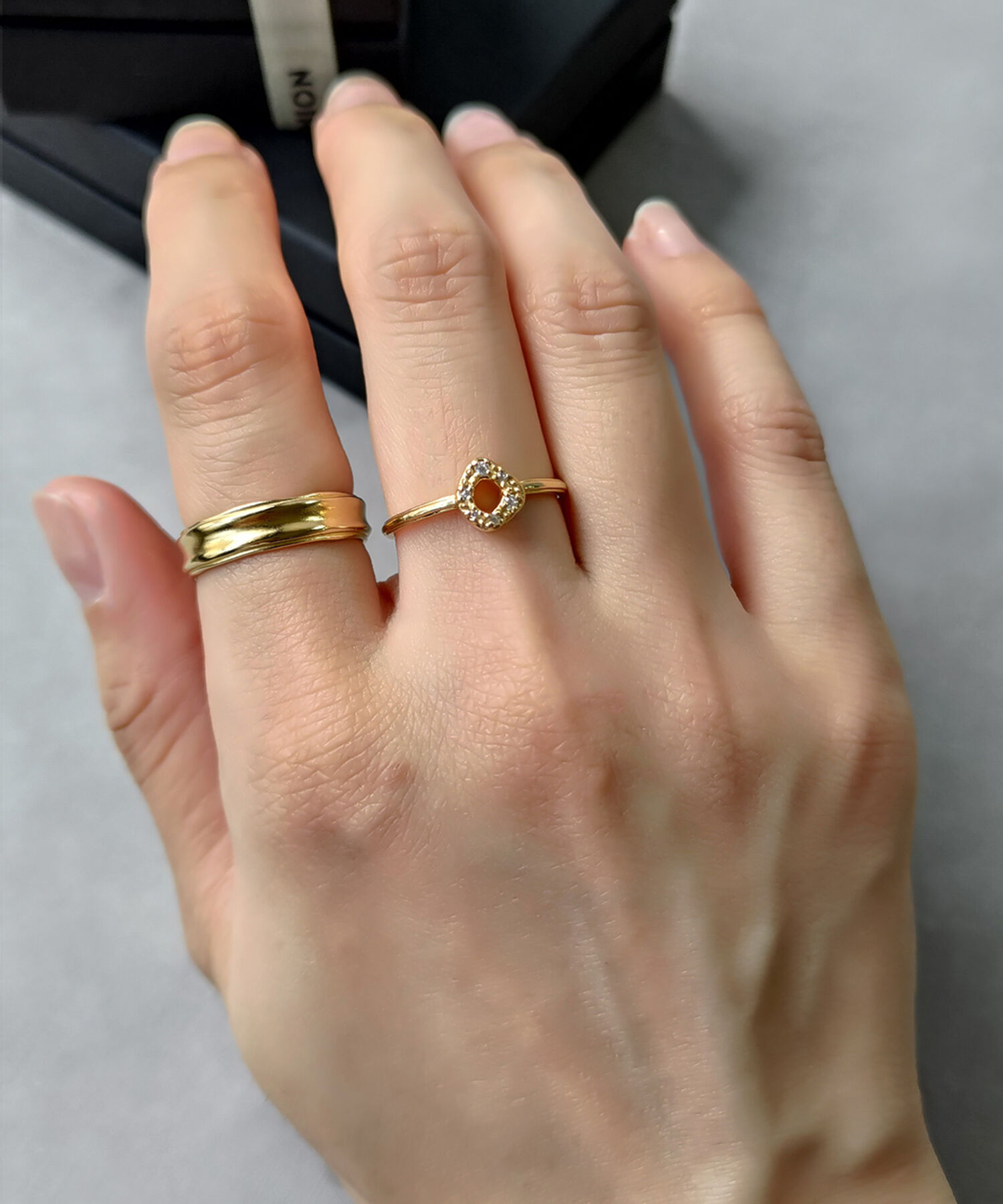  「silver925 ボリュームスムーステクスチャー リング (ニッケルフリー)」|リング|