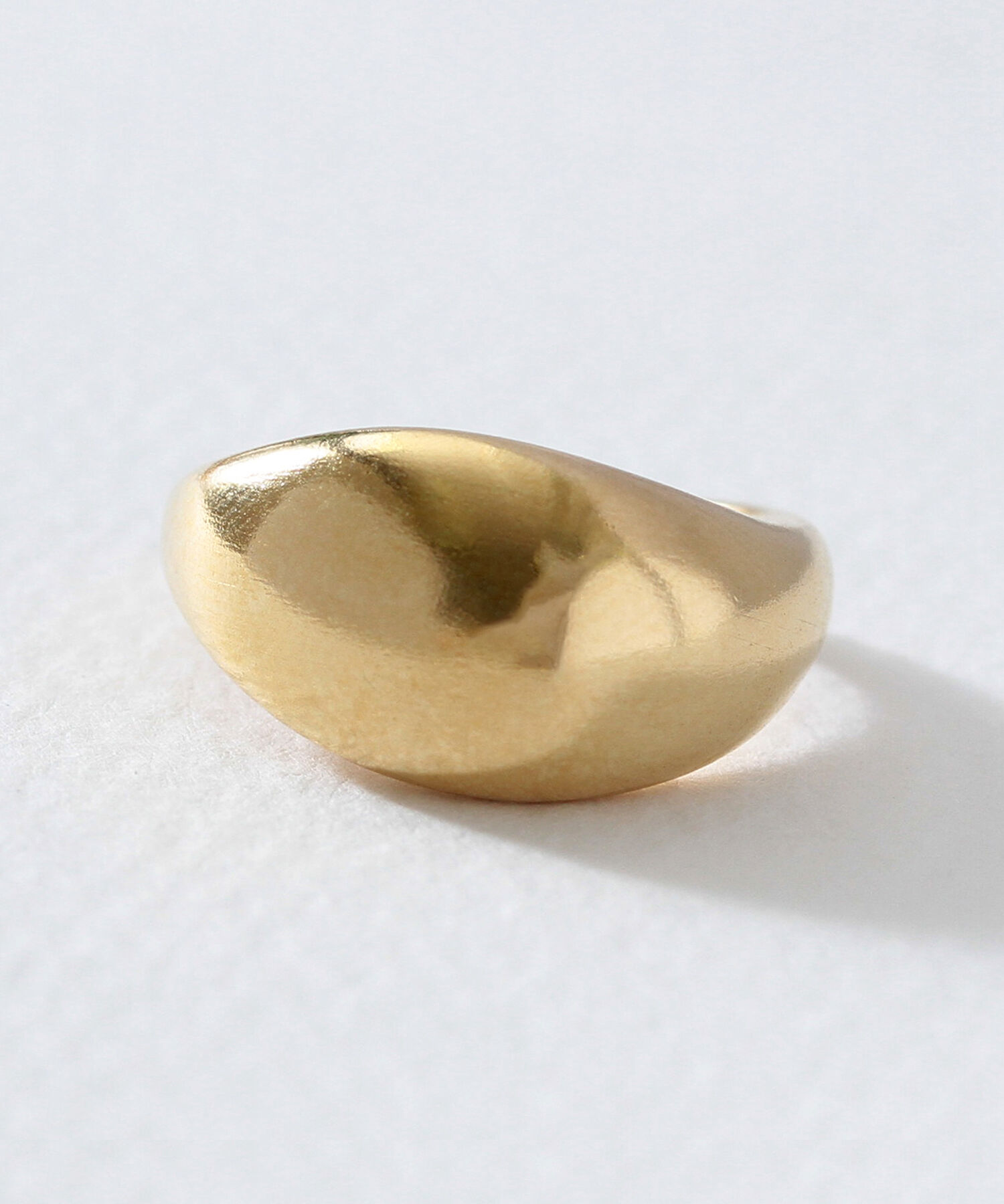  「silver925 ボリューム カーブリング (ニッケルフリー)」|リング|