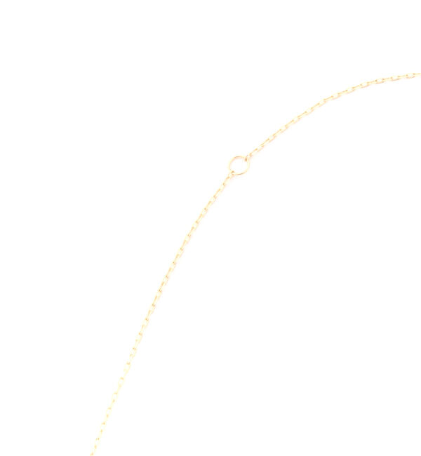 JUPITER「【K10】レインボームーンストーンネックレス/天然石<全長40.5㎝(調節した時の長さ37.5㎝)>」|ネックレス|