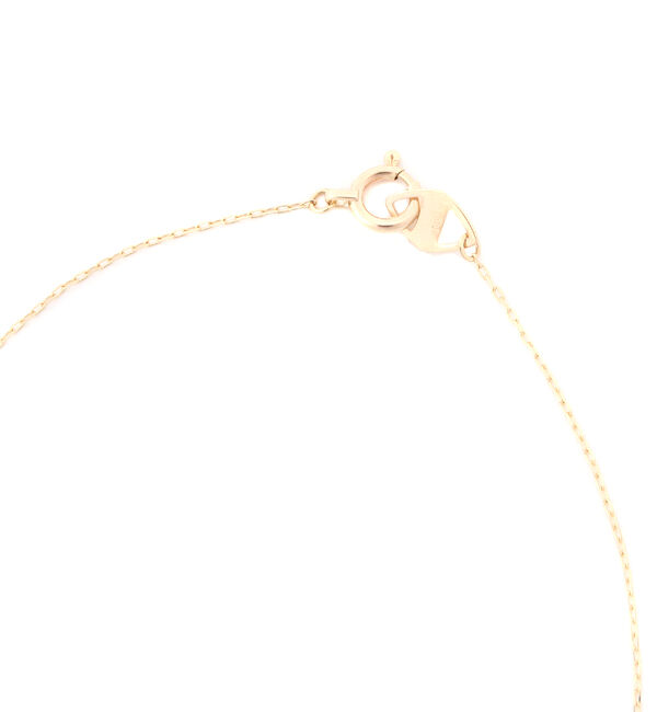 JUPITER「【K10】レインボームーンストーンネックレス/天然石<全長40.5㎝(調節した時の長さ37.5㎝)>」|ネックレス|