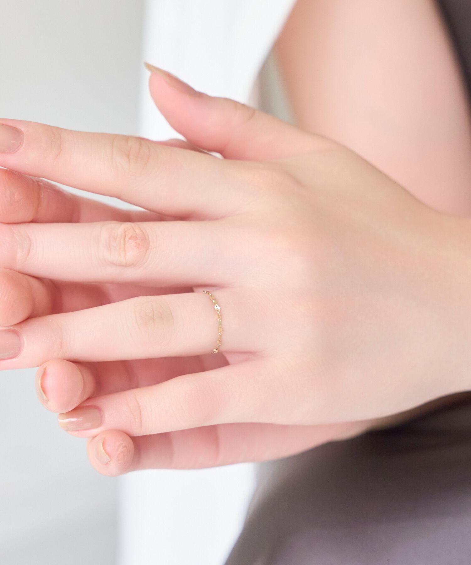 Phoebe「【K10】エクレアチェーンリング／BOXつき」|リング|