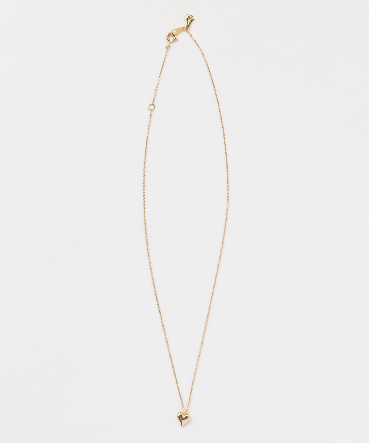 Phoebe「【金属アレルギー対応】プランプハートネックレス」|ネックレス|