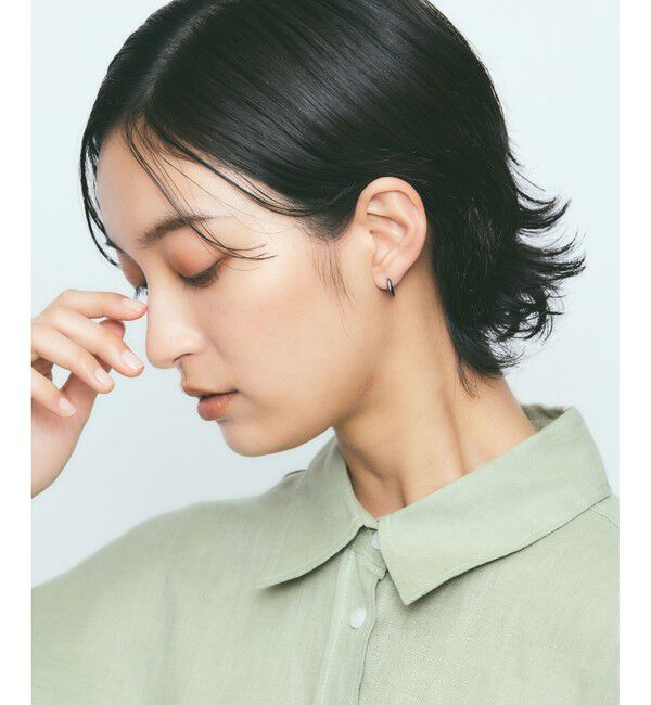 Jouete「【WEB限定カラー】チュージング ピアス コンビカラー」|ピアス|