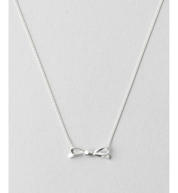 Jouete「チョーカー リボン」|ネックレス|シルバー