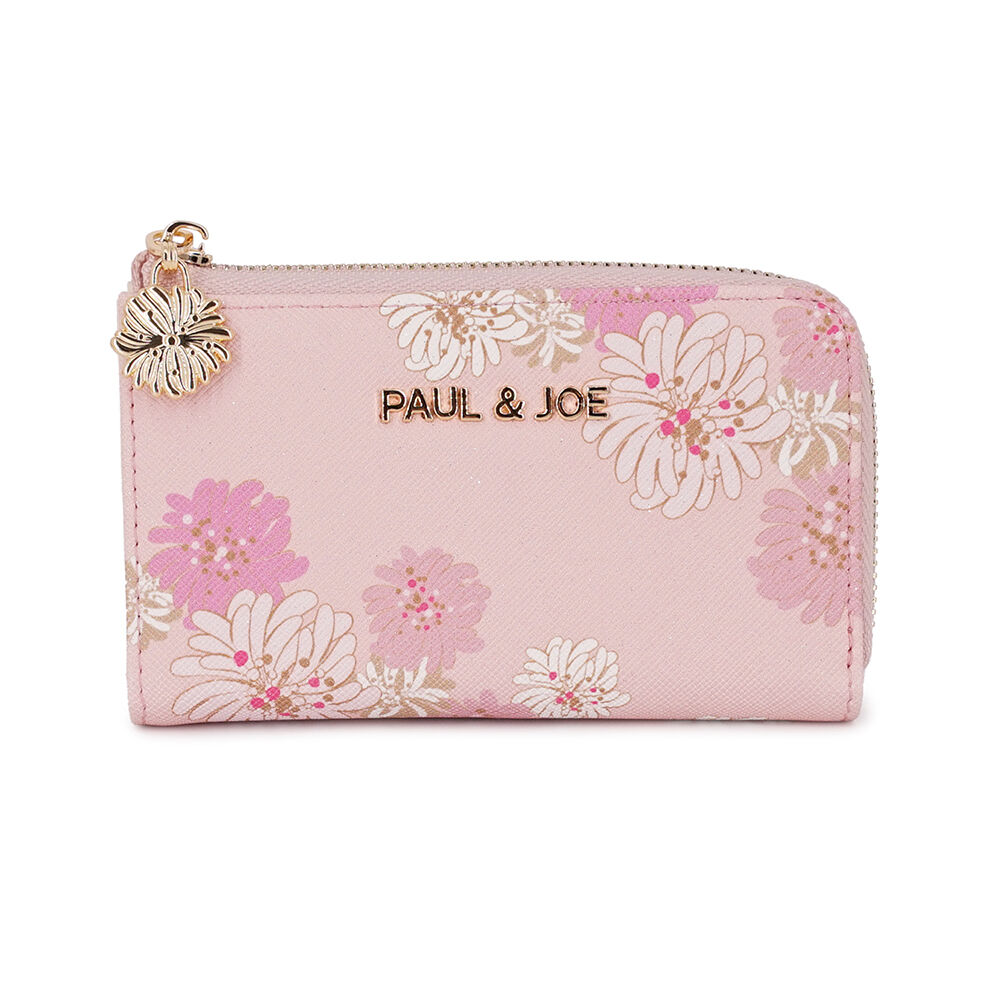 PAUL&JOE「キーケース／　クリザンテーム　ラメ　／ＰＡＵＬ　＆　ＪＯＥ」|キーケース|ピンク