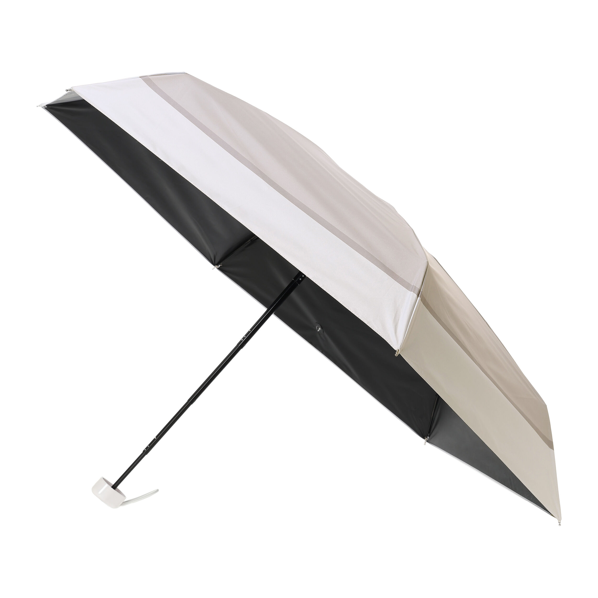  「ボーダー軽量ミニ／アンブレラ／ショート」|傘|