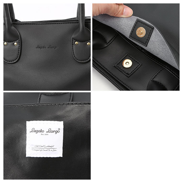 Legato Largo「レガートラルゴ トートバッグ 通販 レディース トート ファスナー付き きれいめ おしゃれ」|トートバッグ|
