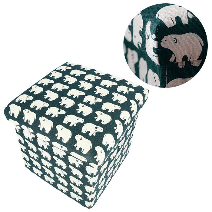 BACKYARD FAMILY「スツール 収納 おしゃれ 通販 椅子 折りたたみ かわいい 北欧風 四角 折りたたみ椅子」|その他|