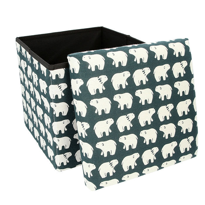 BACKYARD FAMILY「スツール 収納 おしゃれ 通販 椅子 折りたたみ かわいい 北欧風 四角 折りたたみ椅子」|その他|