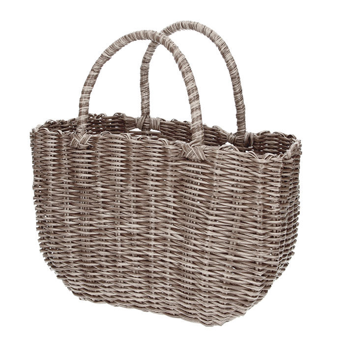 BACKYARD FAMILY「かごバッグ ビニール 通販 トート カゴバッグ ビニールバッグ レディース 浴衣 バッグ」|かごバッグ|