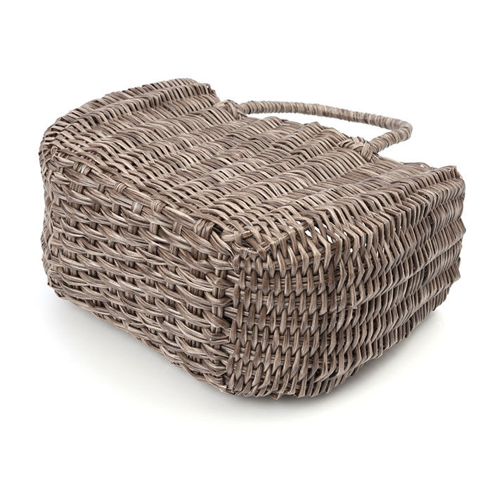 BACKYARD FAMILY「かごバッグ ビニール 通販 トート カゴバッグ ビニールバッグ レディース 浴衣 バッグ」|かごバッグ|