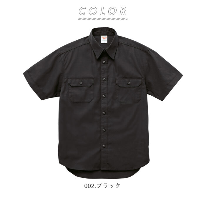 BACKYARD FAMILY「ユナイテッドアスレ ワークシャツ 通販 半袖 アメカジ シャツ メンズ おしゃれ 作業着 シンプル」|シャツ・ブラウス|