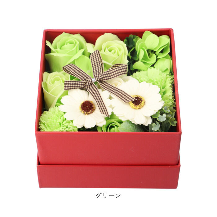 BACKYARD FAMILY「ソープフラワー ボックス 通販 入浴剤 フレグランスボックスアレンジ バスフレグランス 花の形」|入浴剤・バスグッズ|