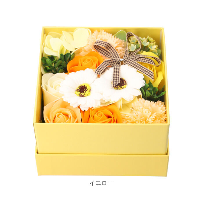 BACKYARD FAMILY「ソープフラワー ボックス 通販 入浴剤 フレグランスボックスアレンジ バスフレグランス 花の形」|入浴剤・バスグッズ|