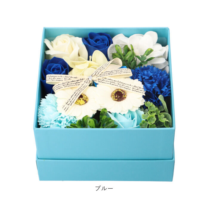 BACKYARD FAMILY「ソープフラワー ボックス 通販 入浴剤 フレグランスボックスアレンジ バスフレグランス 花の形」|入浴剤・バスグッズ|