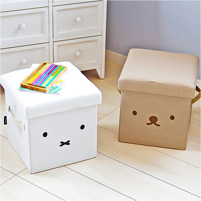 BACKYARD FAMILY「ミッフィー スツール 通販 収納スツール ミッフィ グッズ miffy 大人 オットマン チェア」|その他|