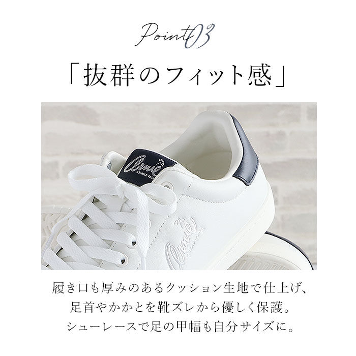 BACKYARD FAMILY「Arnold Palmer アーノルドパーマー レディース スニーカー 通販 ひも靴 紐靴 運動靴」|スリッポン|