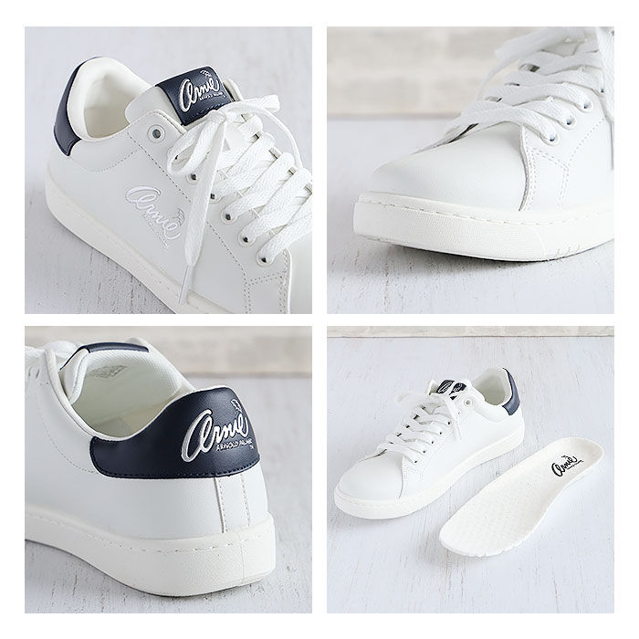 BACKYARD FAMILY「Arnold Palmer アーノルドパーマー レディース スニーカー 通販 ひも靴 紐靴 運動靴」|スリッポン|