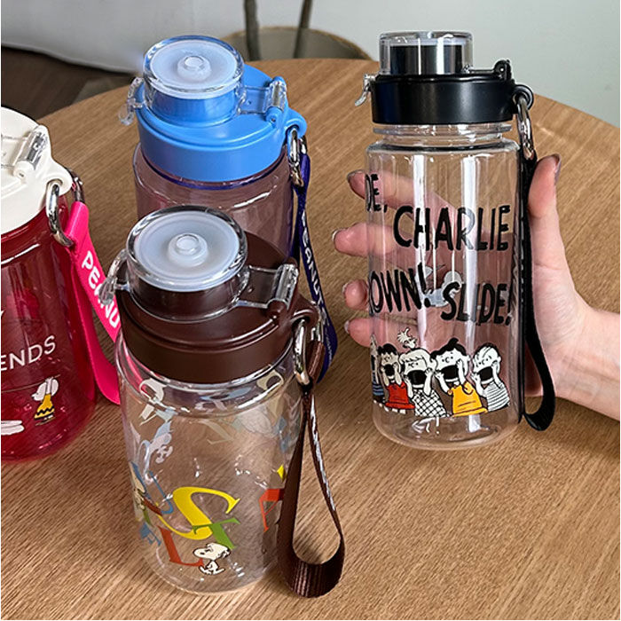 BACKYARD FAMILY「ドリンクボトル おしゃれ 好評 クリアボトル スヌーピー 水筒 マイボトル ウォーターボトル 透明」|食器・キッチングッズ|