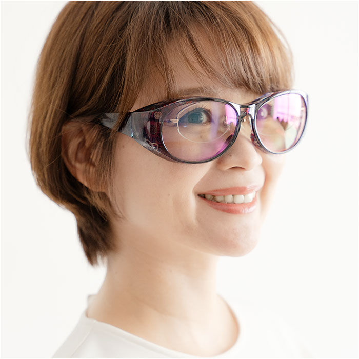 BACKYARD FAMILY「オーバーグラス サングラス 通販 ーバーサングラス レディース 光対策 眼鏡 めがね メガネ」|サングラス|