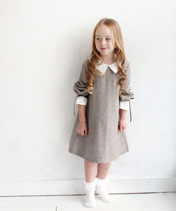 BACKYARD FAMILY「ワンピース キッズ 長袖 通販 ドレスワンピース 12112002 子供 ドレス 女の子 卒園式」|その他|