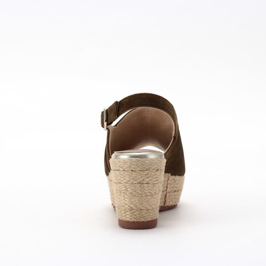 銀座かねまつ「OM250427SUEKAK 【本革】ウェッジヒールサンダル」|サンダル|