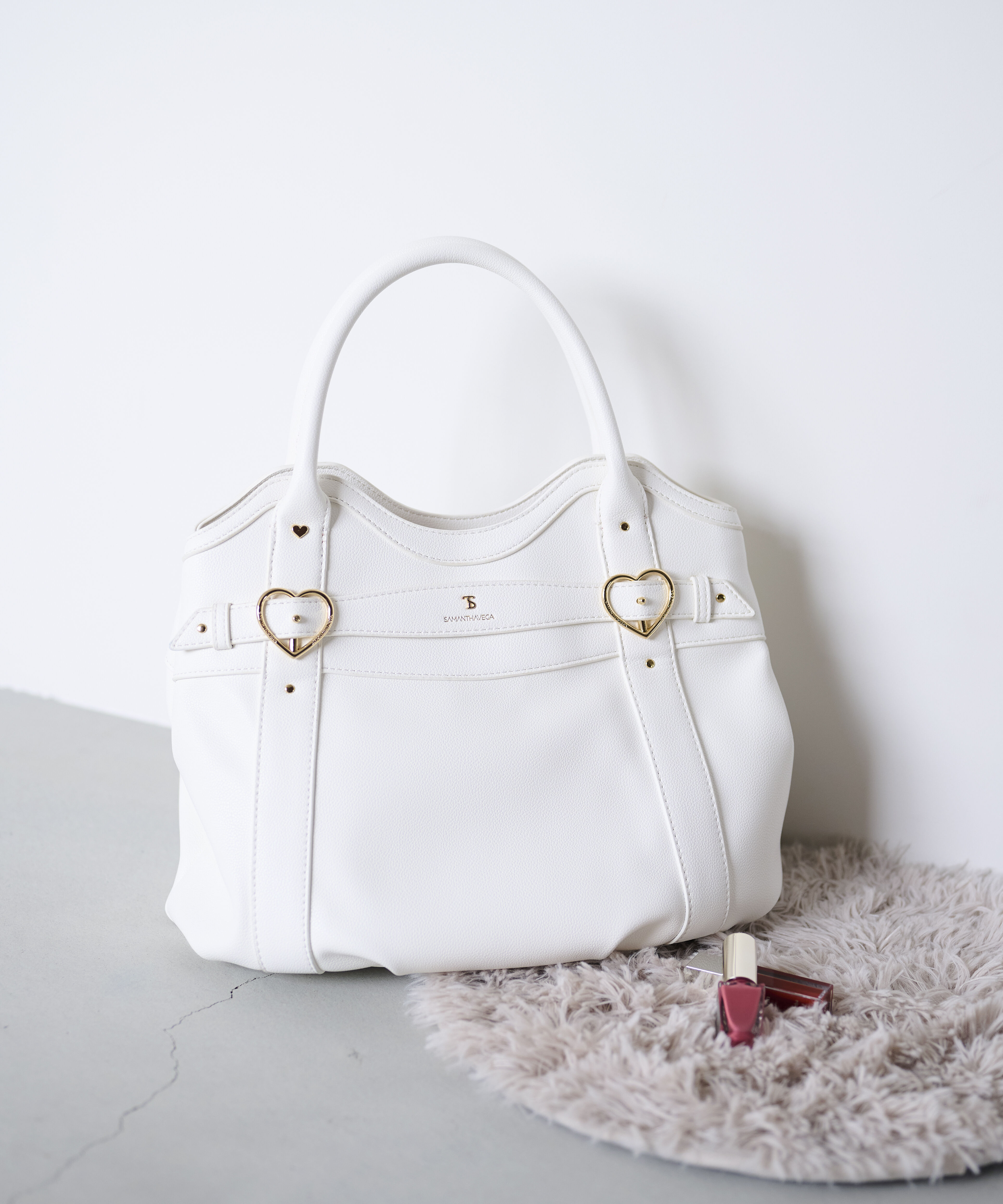 Samantha Vega「ハートベルトトートバッグ」|トートバッグ|ホワイト