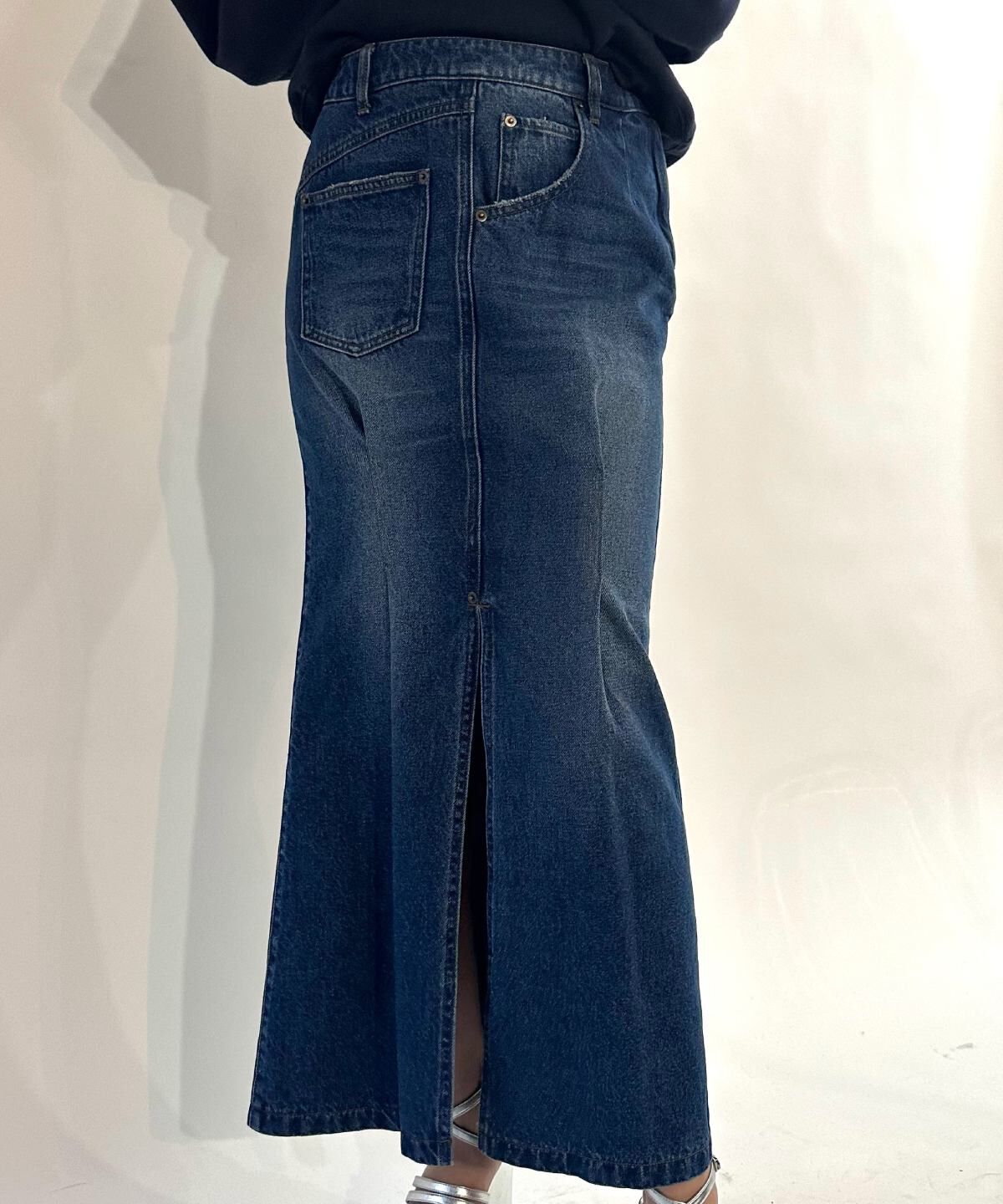 REDYAZEL「デニムマキシスカート」|スカート|