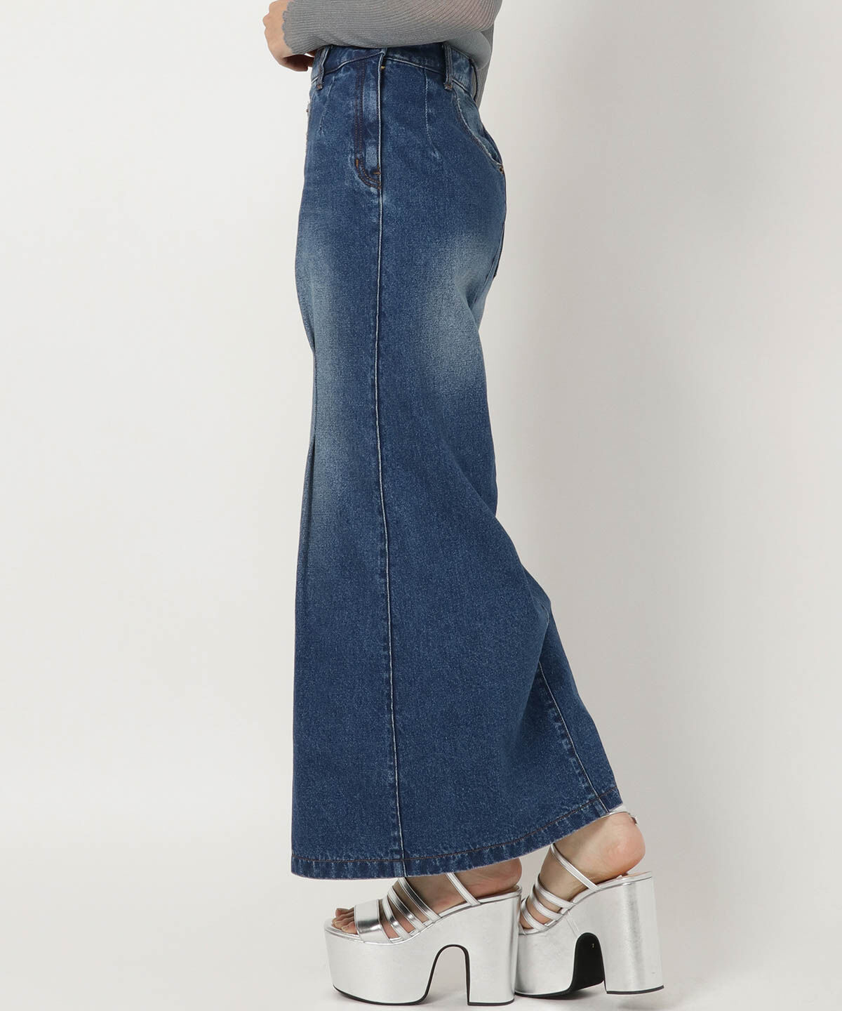 REDYAZEL「デニムマキシスカート」|スカート|