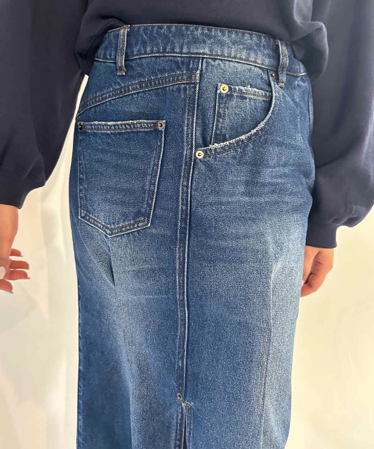 REDYAZEL「デニムマキシスカート」|スカート|